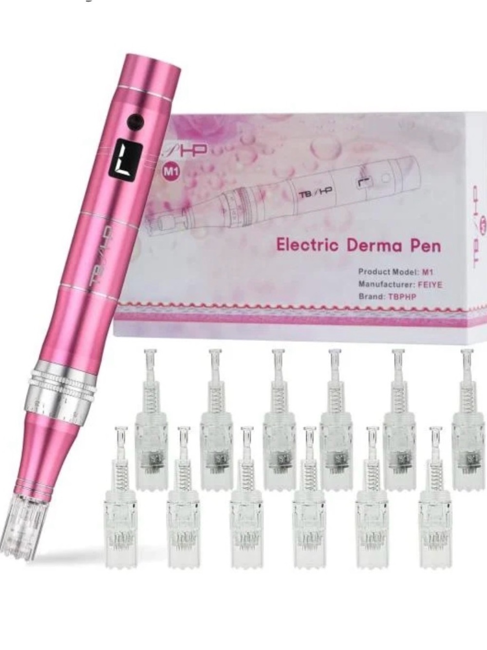 Electric Derma Pen M1 FEIYE Manufacturer Pink